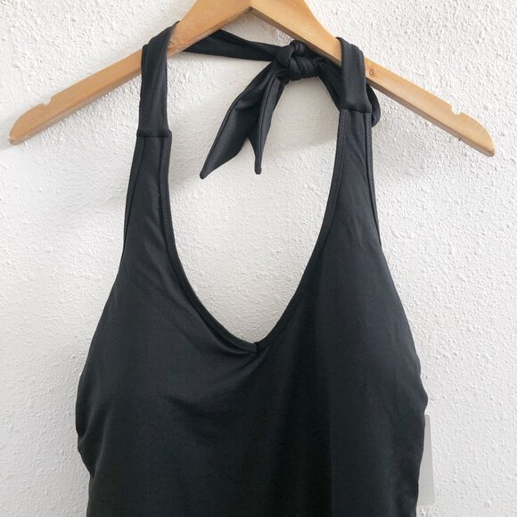 NWT ATHLETA Plunge Halter One Piece Swimsuit Size Medium - Picture 5 of 10